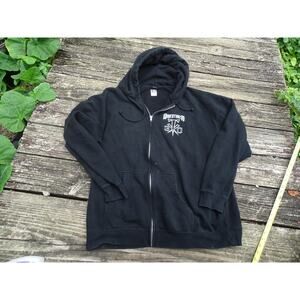 WWE The Undertaker Thirty Years XXL 2XL Hoodie Hooded Zip Up Sweatshirt Jacket